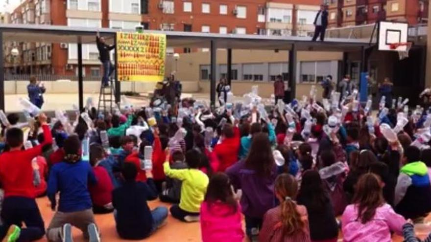 Botellà en el CEIP Lluís Vives de Paiporta