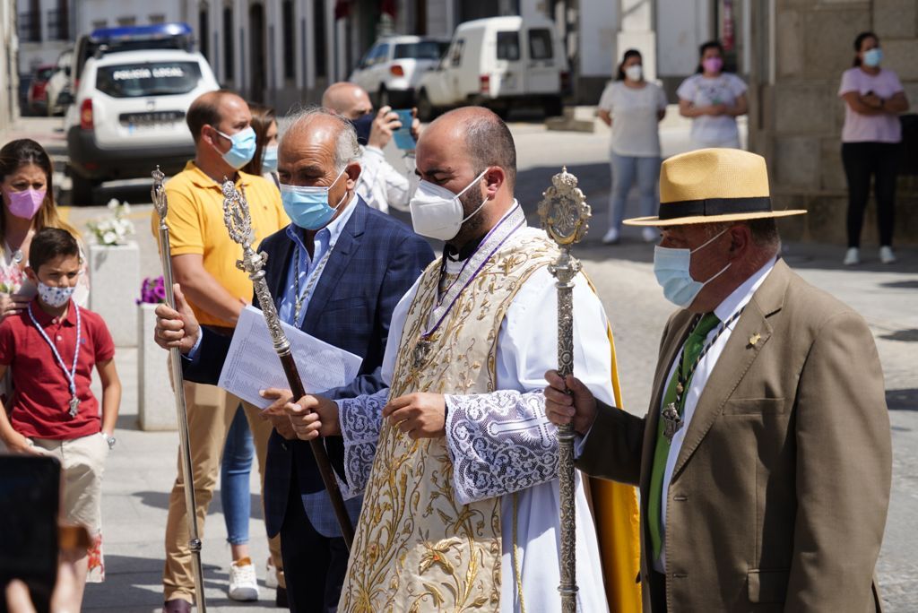 La Virgen de Luna procesiona en Villanueva de Córdoba