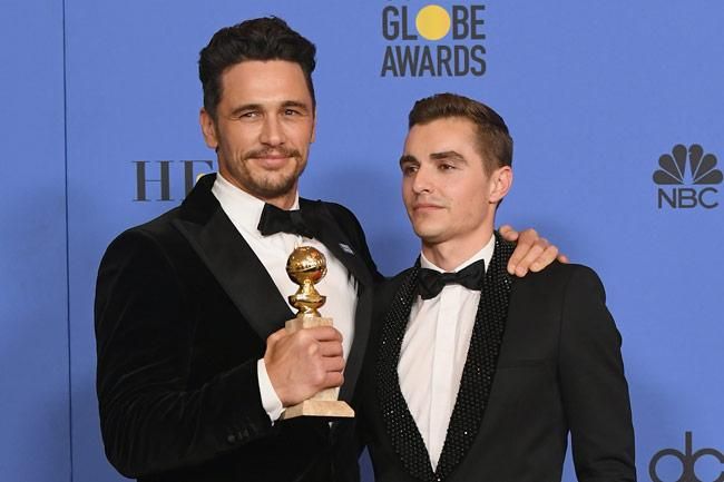 James Franco en los Globos de Oro