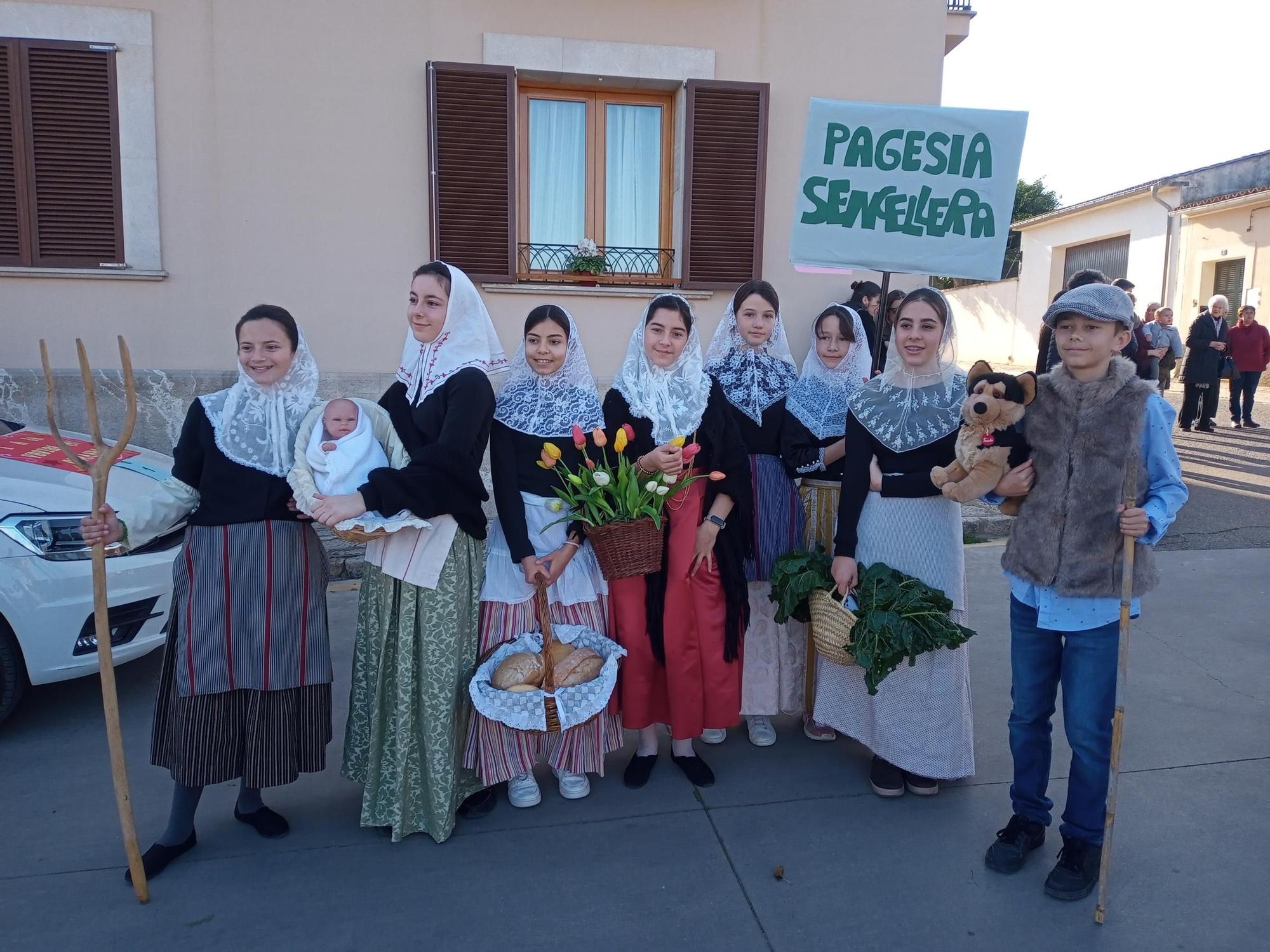 Sencelles | Las carrozas en honor a Santa Àgueda, en imágenes