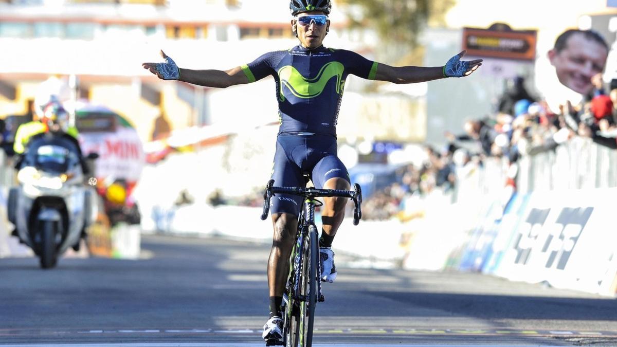 Nairo Quintana, en el Terminillo