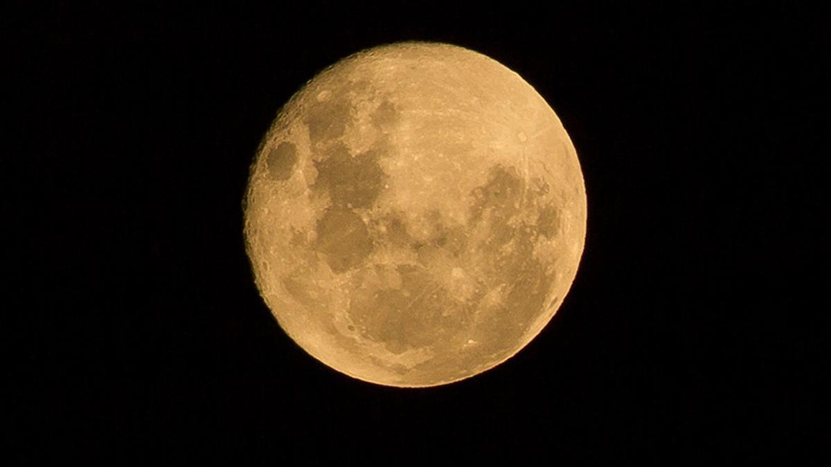 Superluna llena de diciembre.