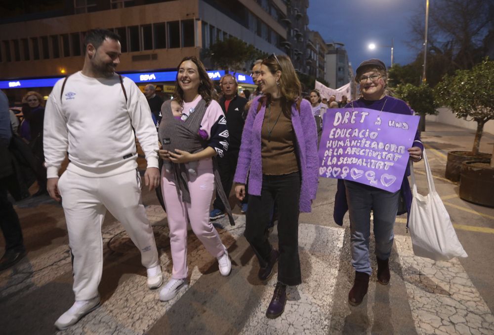 Manifestación del 8M en el Port de Sagunt