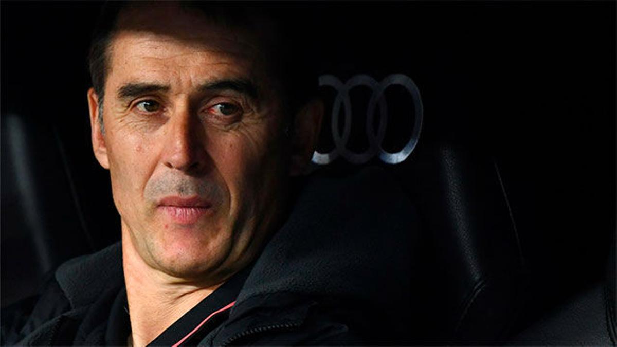 Lopetegui: "Estoy frustrado. ¿Qué ha podido ver el árbitro?"