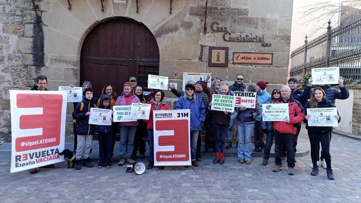 En imágenes | La Revuelta de la España Vaciada vuelve a las plazas de Teruel