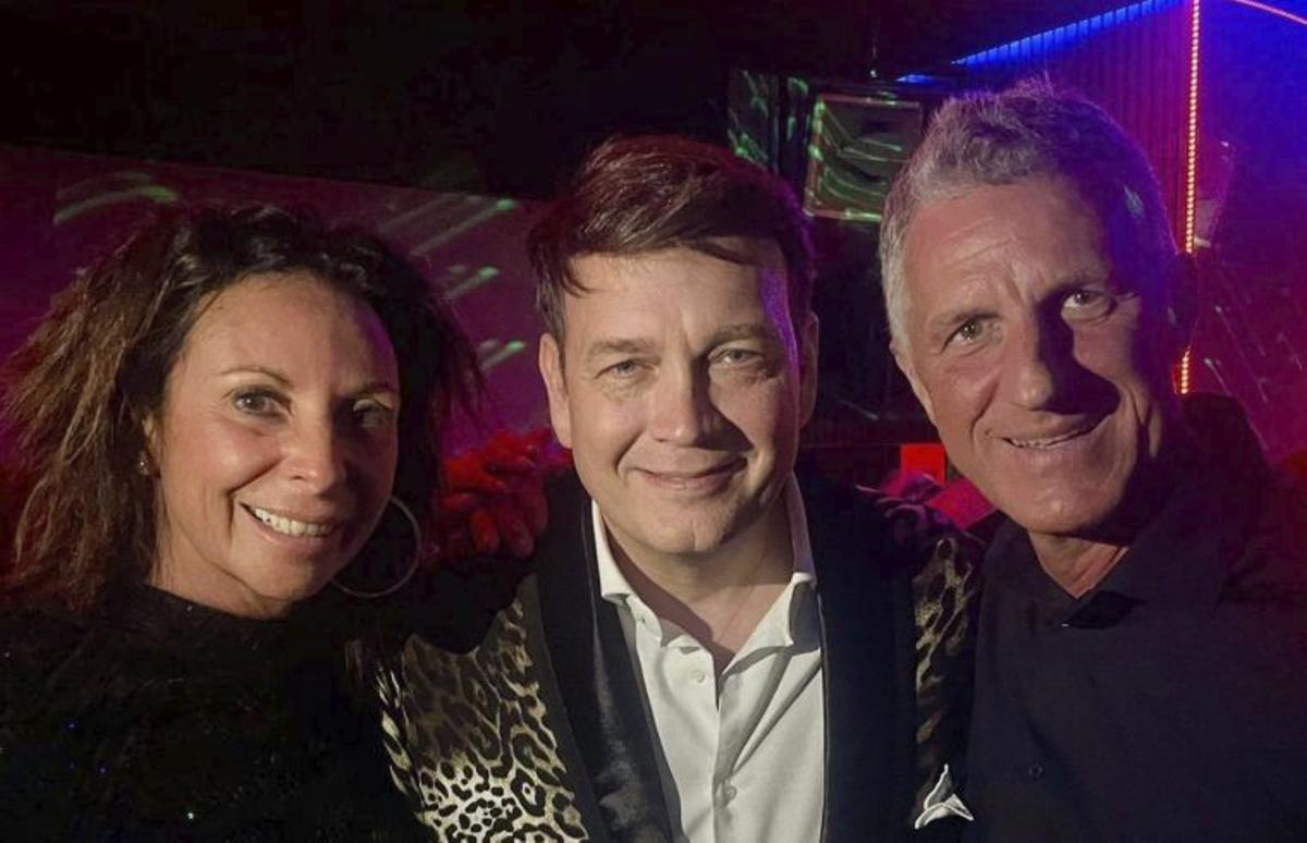 El empresario Enrico Barbieri y su mujer, Allegra Gucci.