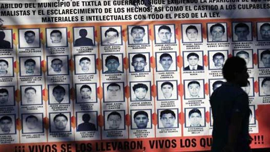 Imagen de los jóvenes desaparecidos.