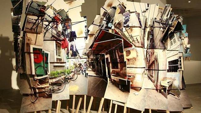 Una de las obras de la colección "Shanghai at last" que Isidro Blasco expondrá en Nueva Jersey el 26 de enero