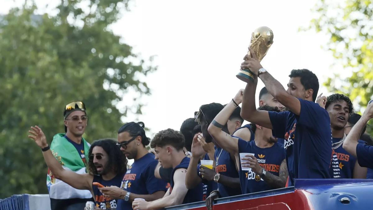 ¿Cuánto costó el dispositivo de celebración del Mundial ganado por España?