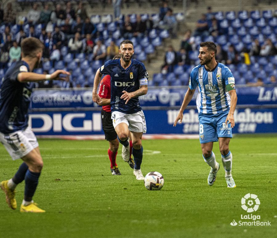 LaLiga SmartBank | Real Oviedo - Málaga CF, en imágenes