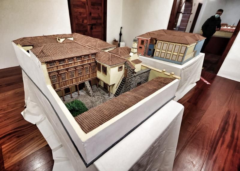 Maquetas de edificios históricos de La Laguna