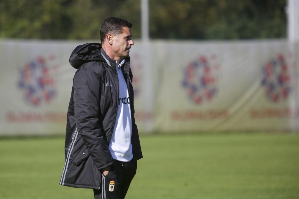 Entrenamiento del Real Oviedo