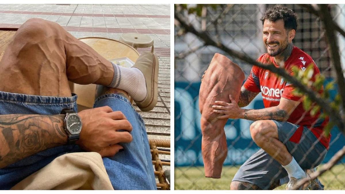 La pierna falsa con la que el jugador se quedó con sus seguidores tras el golazo ante el Athletic.