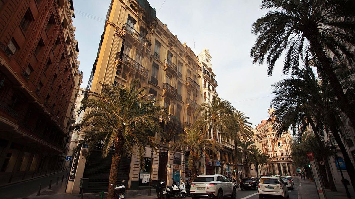 El edificio de la calle Barcas,
5 albergará un nuevo hotel.
. fernando bustamante