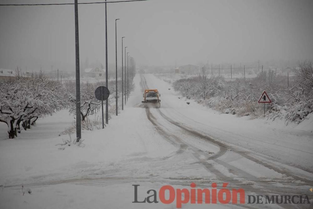 Nieve en el Noroeste de la Región