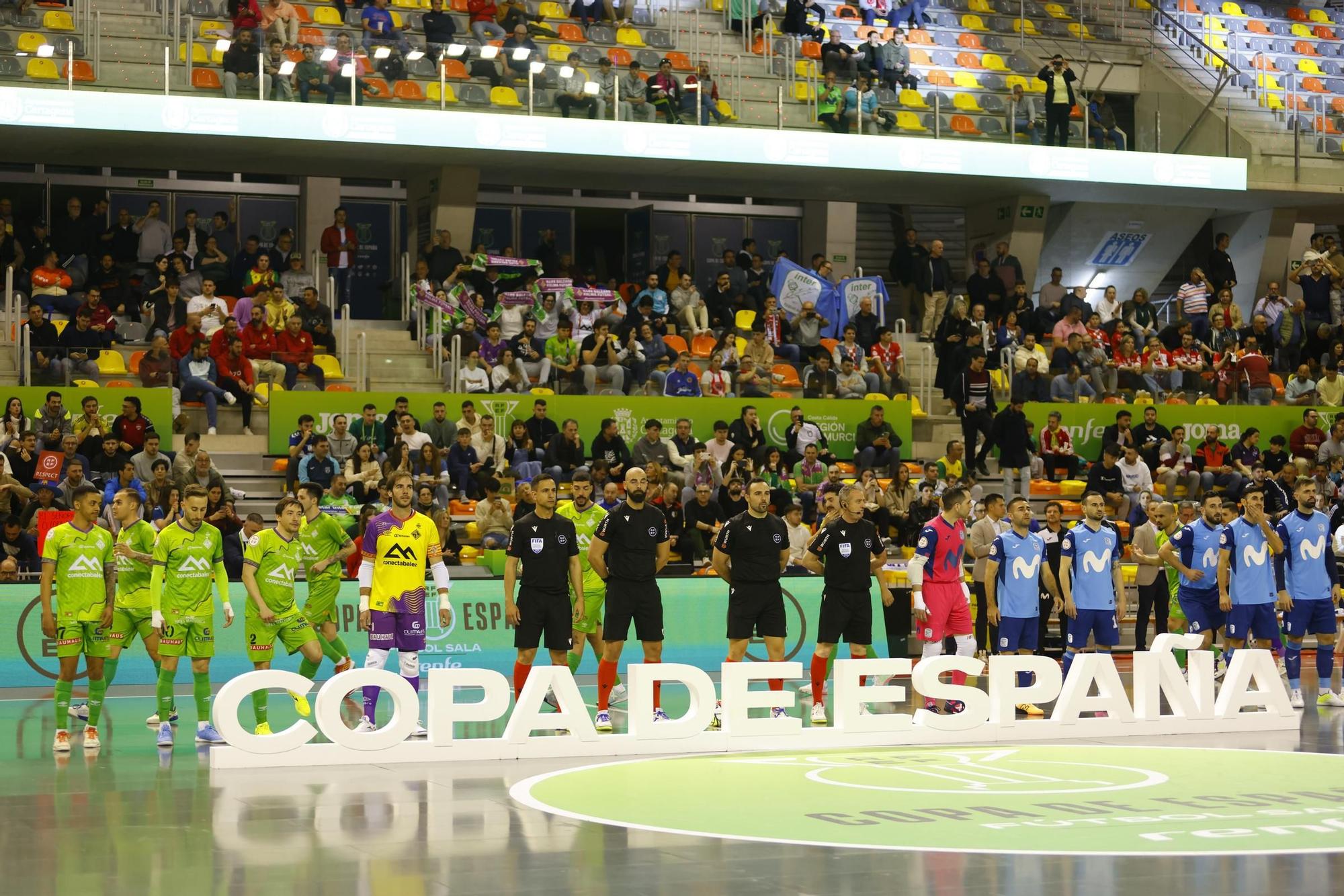 Las imágenes del Inter Movistar - Palma de Mallorca en la Copa de España de Cartagena