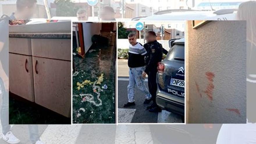 La nieta de la anciana apaleada en Castelló: «Creía que mi abuela se moría por los golpes que le dio su hijo»