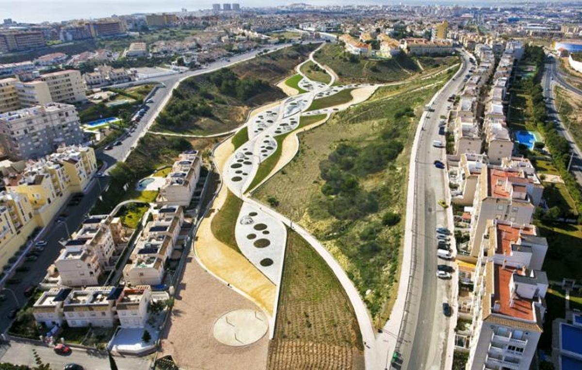 Imagen de archivo del parque aromático de Torreblanca, al norte del casco urbano de Torrevieja
