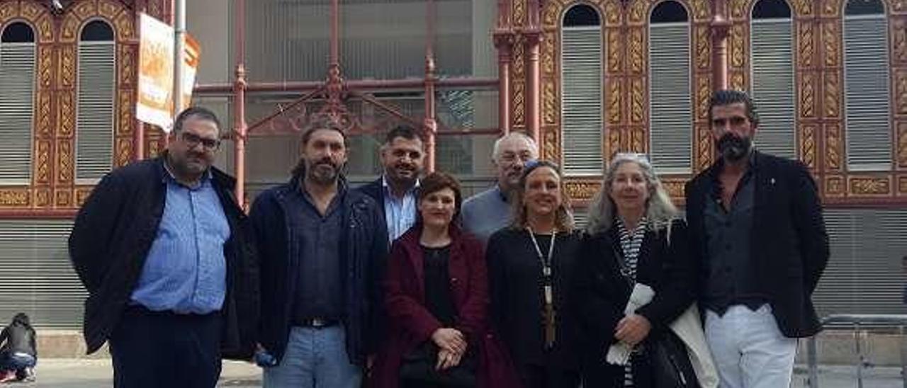 La delegación de O Salnés en Cataluña. // Cedida