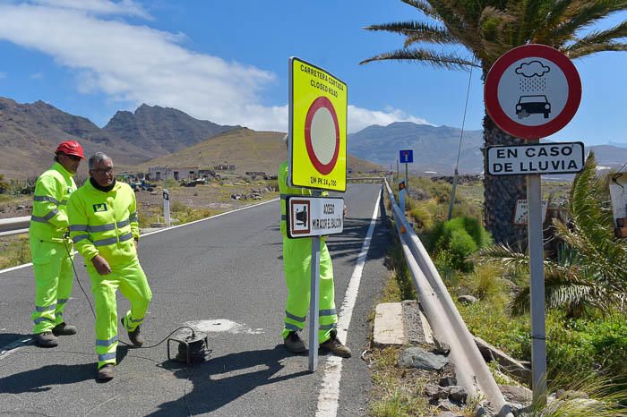 Apertura del primer tramo de la carretera de La ...