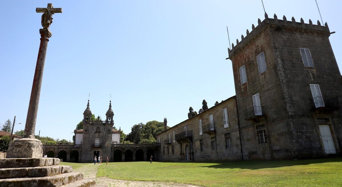 El estradense Pazo de Oca, donde se proyectará 'La novia ensangrentada' este viernes