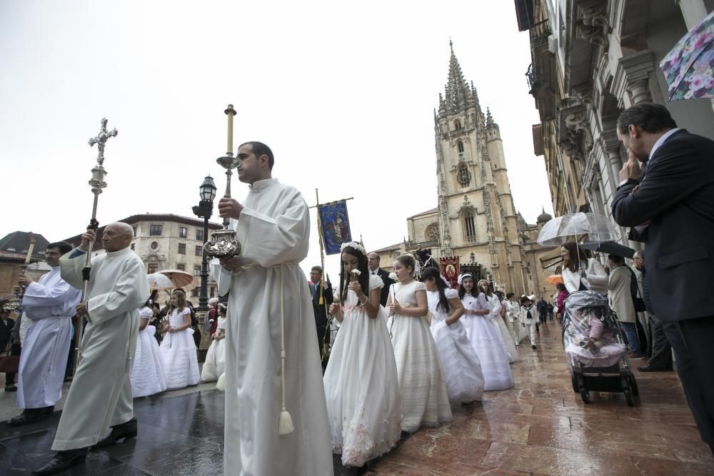 La celebración del Corpus Christi en Oviedo