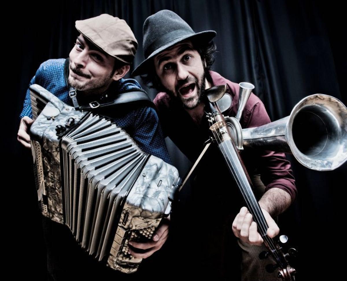 El dúo formado por Jorge Arribas y Diego Galaz.