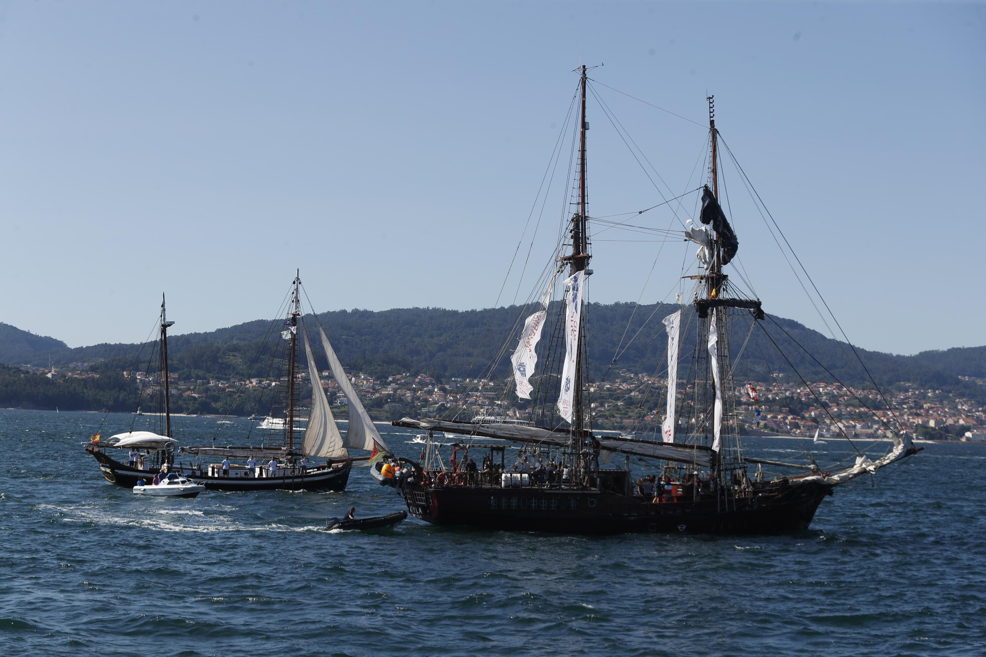 La Iacobus Maris arriba en Vigo