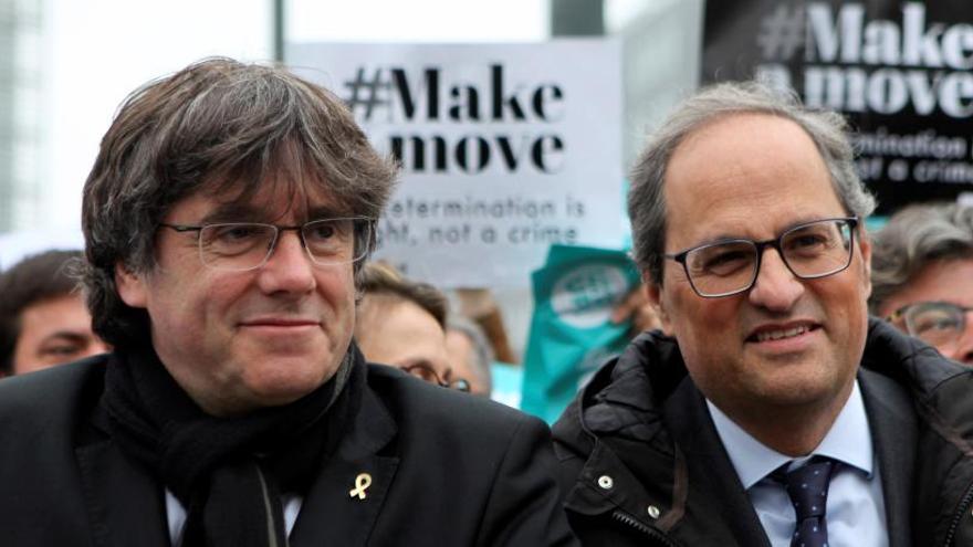 La Fiscalia avala el dret de Puigdemont a presentar-se a les europees