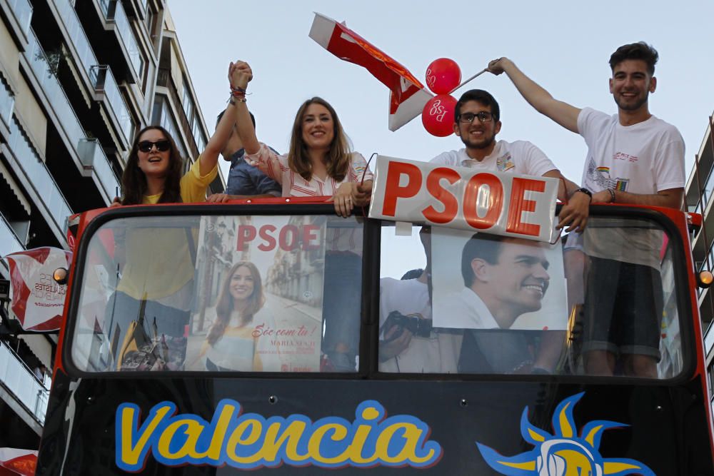 Manifestación del Orgullo LGTBi en Valencia