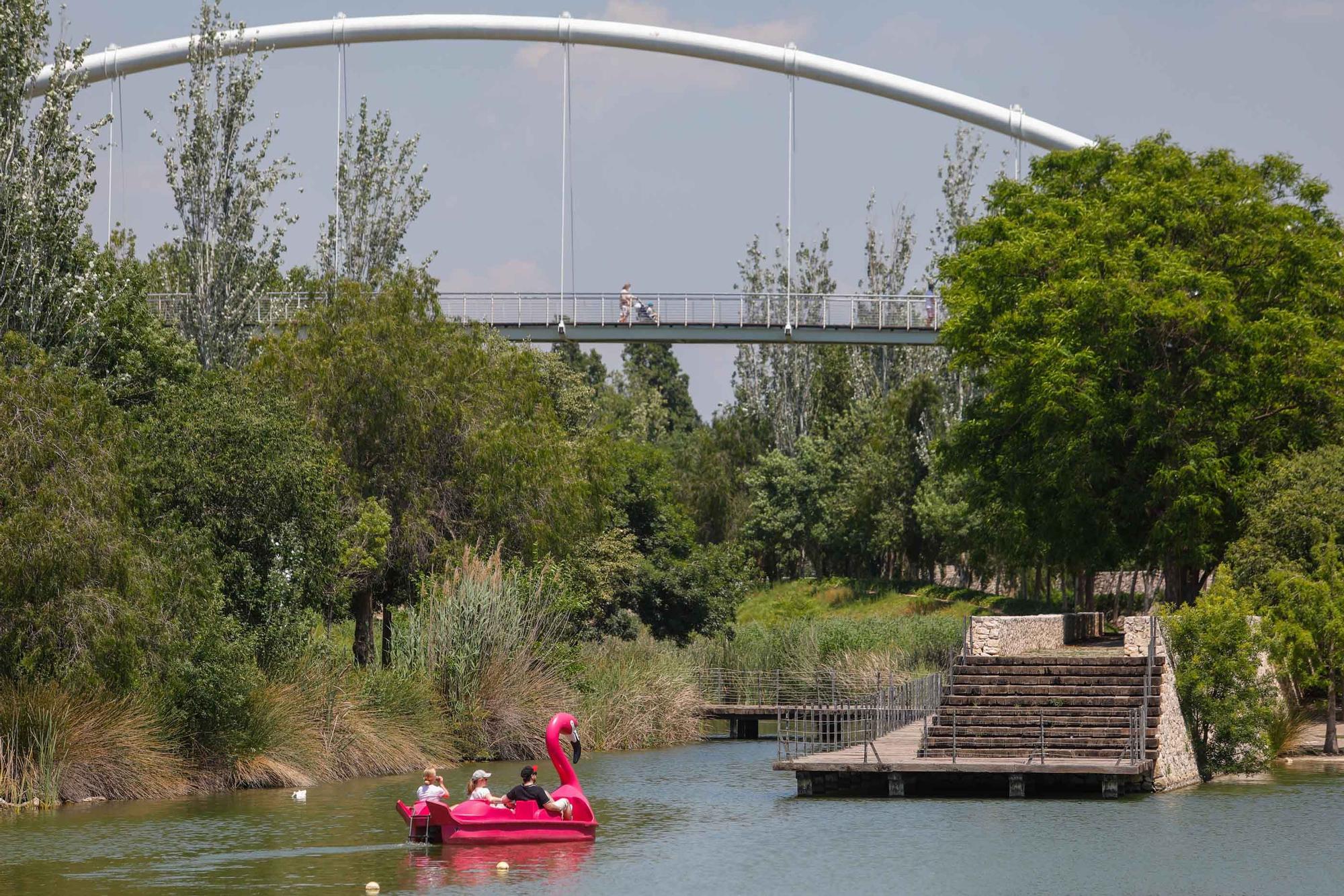 Parque de Cabecera, uno de los pulmones de València