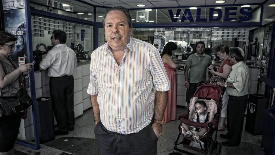 Jordi García Valdés, administrador de Loteria Valdés de La Rambla de Barcelona FOTOGRAFIA