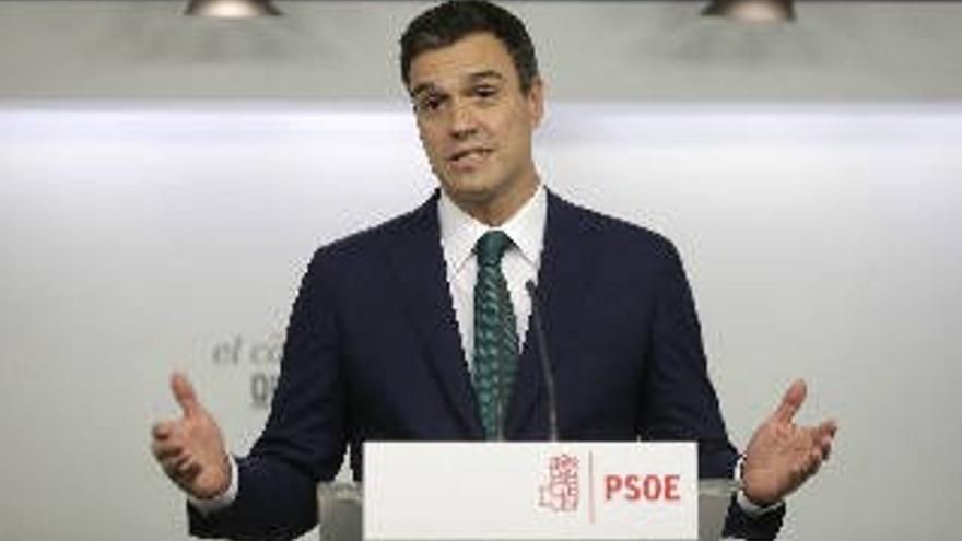 Pedro Sánchez: “La resolución independentista supone la violación de la democracia”