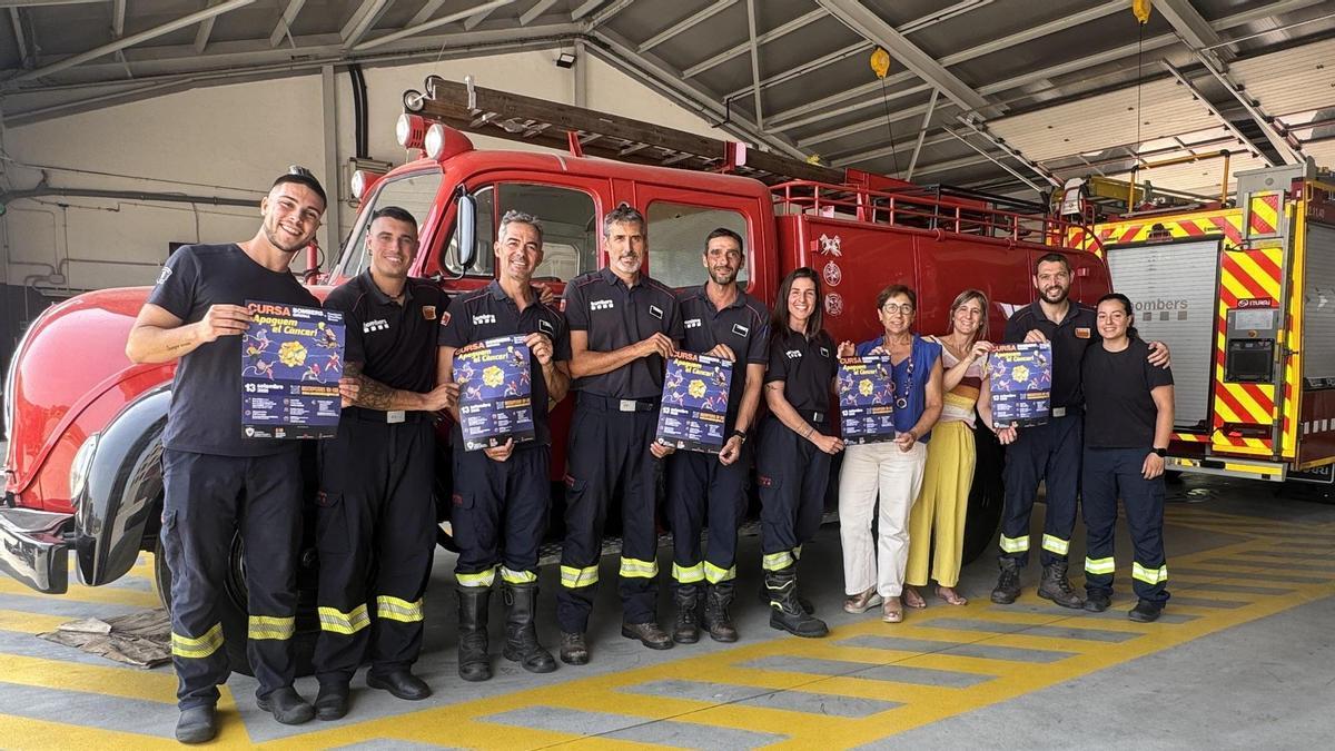 Presentació de la quarta edició de la cursa solidària «Apaguem el càncer».