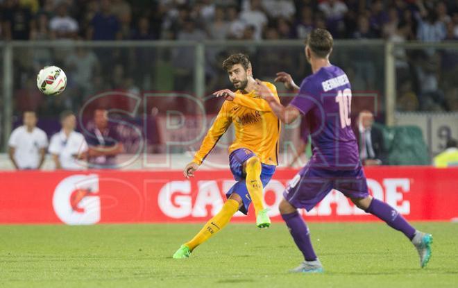 Las imágenes del Fiorentina, 2 - FC Barcelona, 1