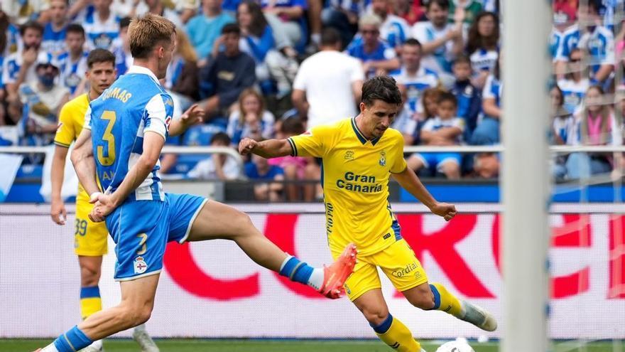 Mensaje de la UD Las Palmas al Dépor: Moitas graciñas