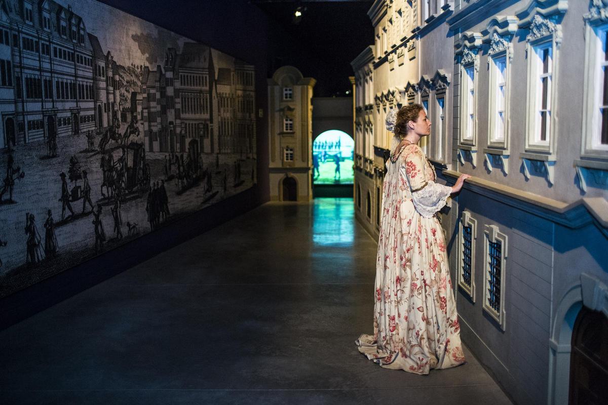 La exposición permanente "La aventura del pensamiento" del MuVIM en 2019.