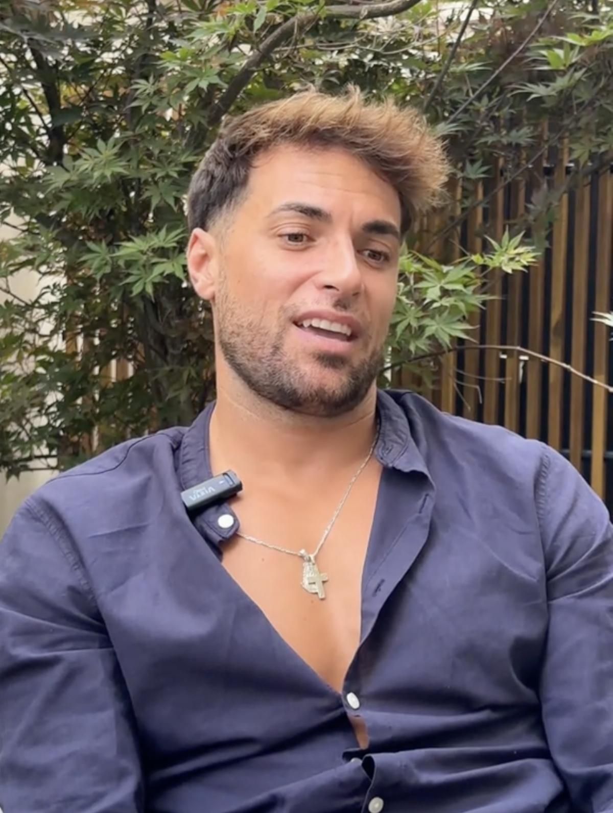 Montoya en su video de TikTok