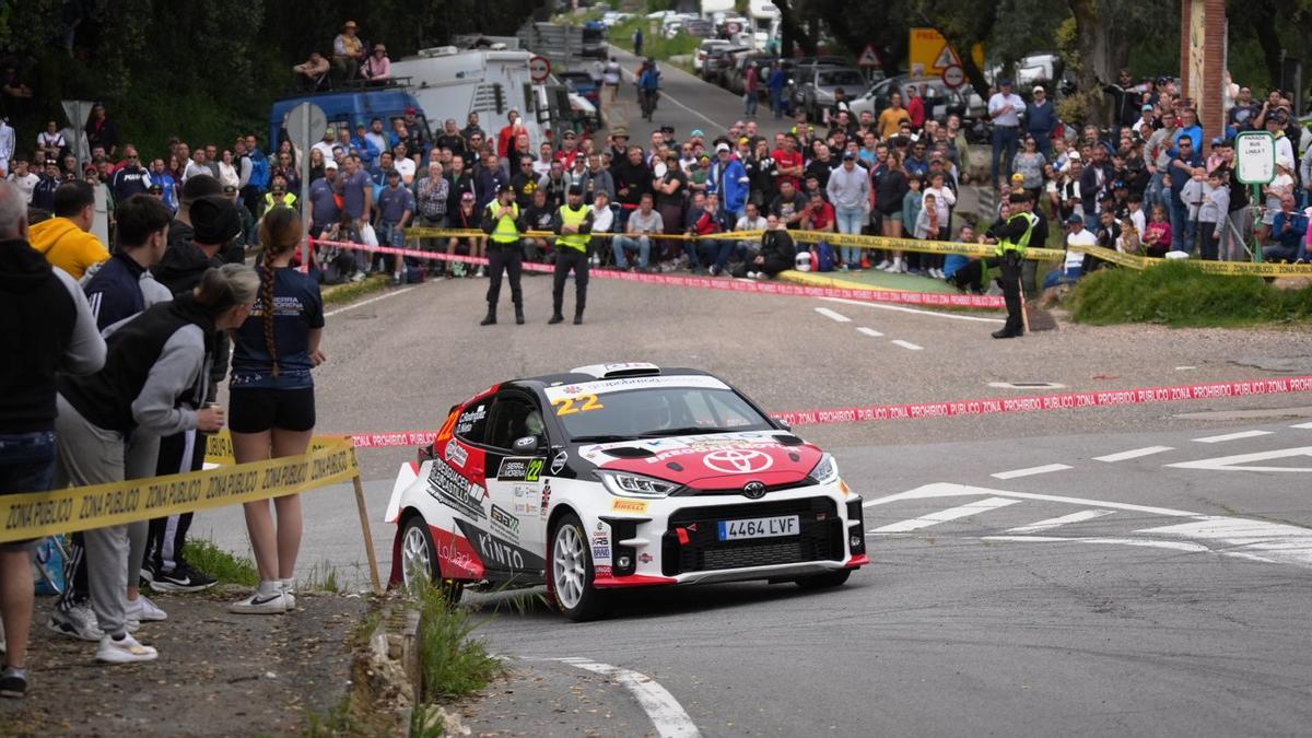 Rally Sierra Morena primer tramo de la primera etapa por las ermitas y trassierra