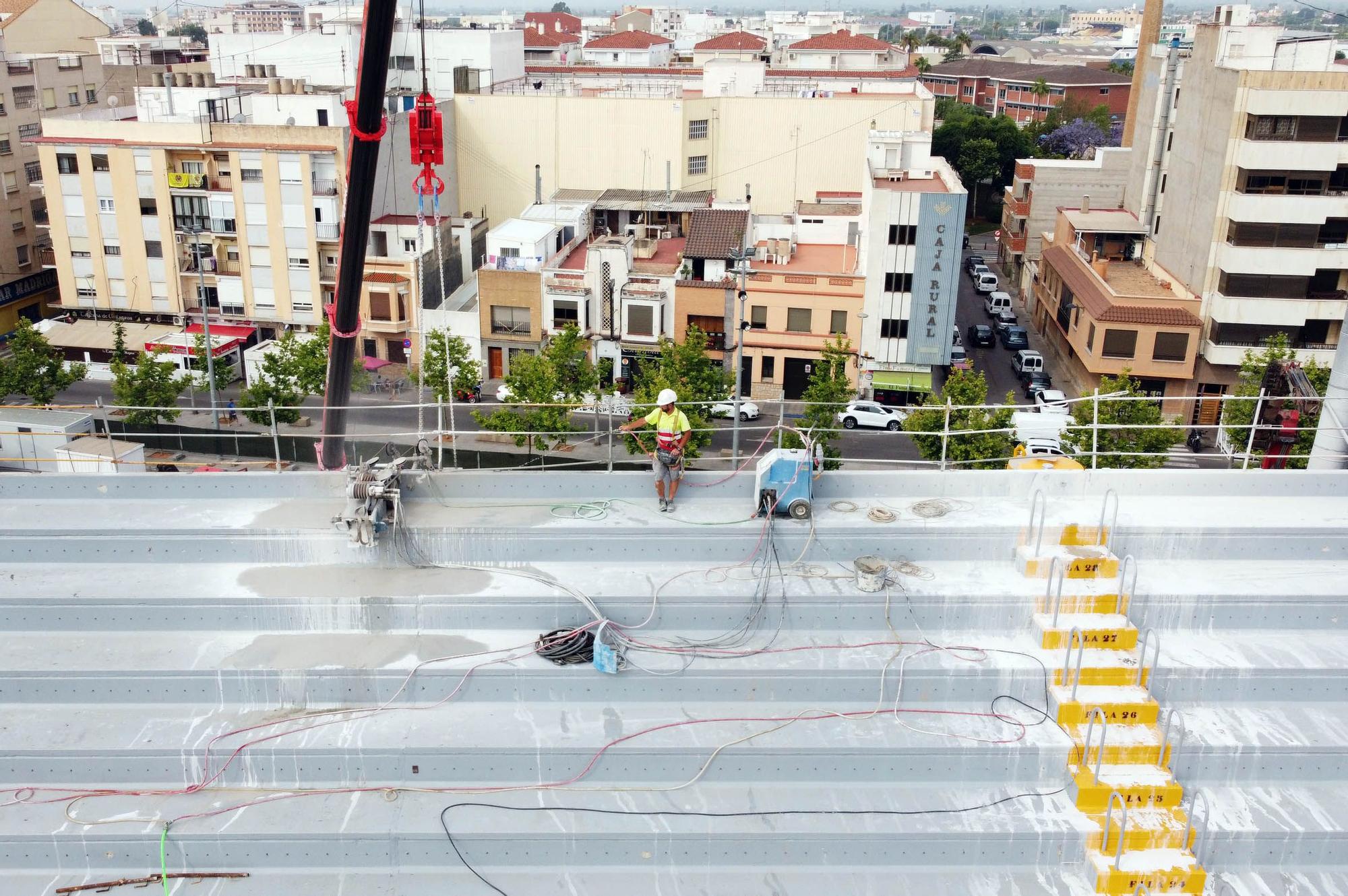 Así está siendo el inicio de las obras del Estadio de la Cerámica