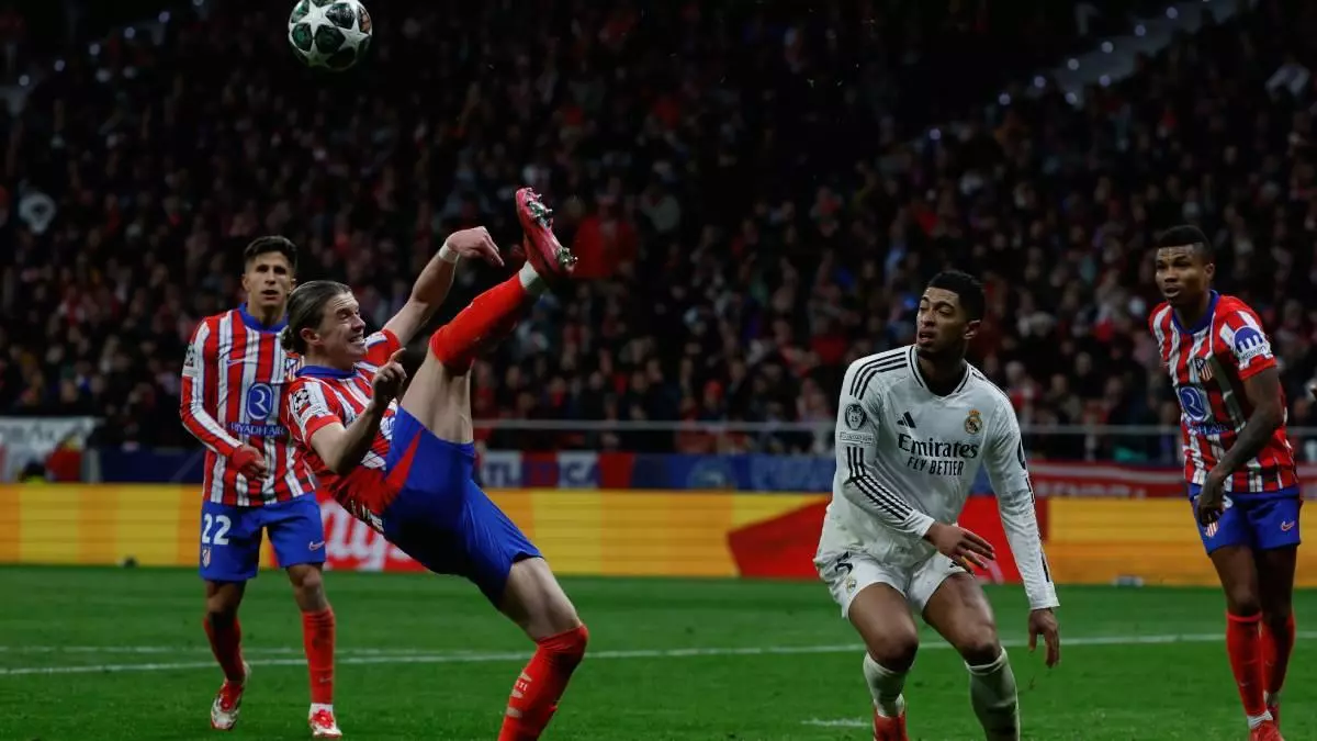 El 1x1 de Real Madrid y Atlético en el derbi de Champions