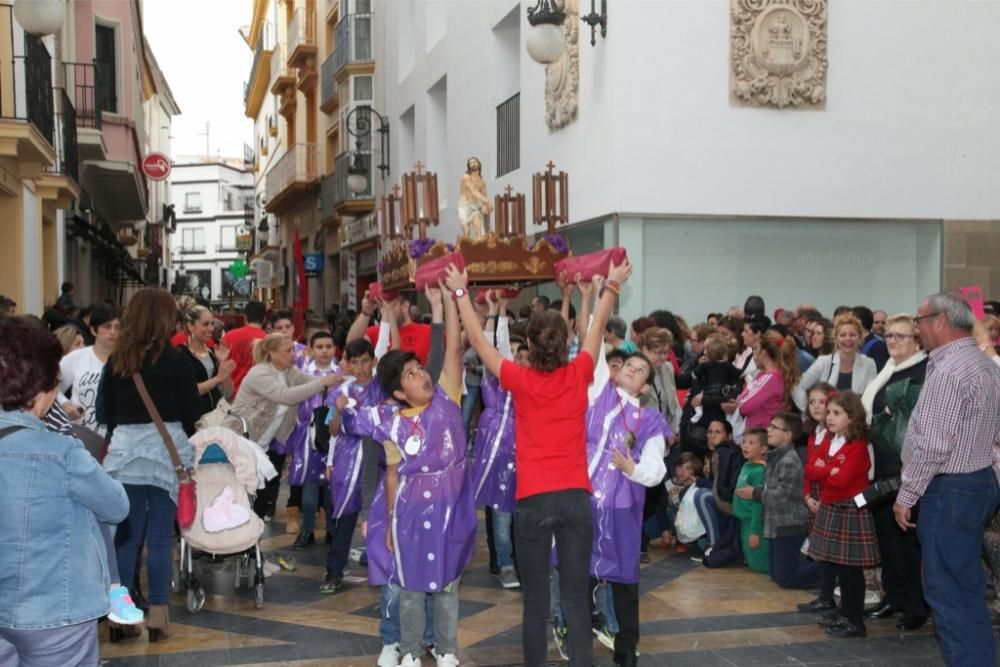 Procesión de papel en Lorca