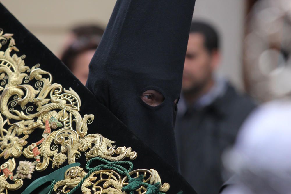 Las imágenes del Resucitado, la procesión del Domingo de Resurrección que pone punto final a la Semana Santa de Málaga