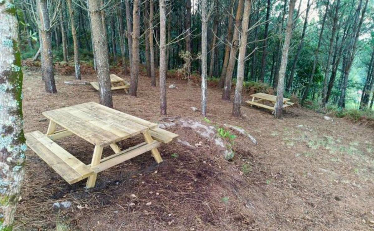 El merendero del mirador de Bamio. |  FdV