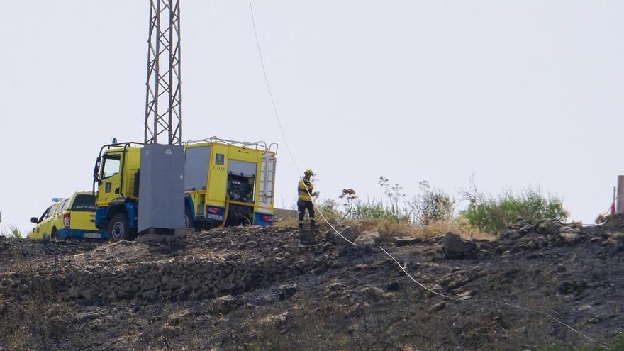 El puesto Pico de la Gorra detectó primero el incendio de Telde, pero ya no es necesario para la vigilancia