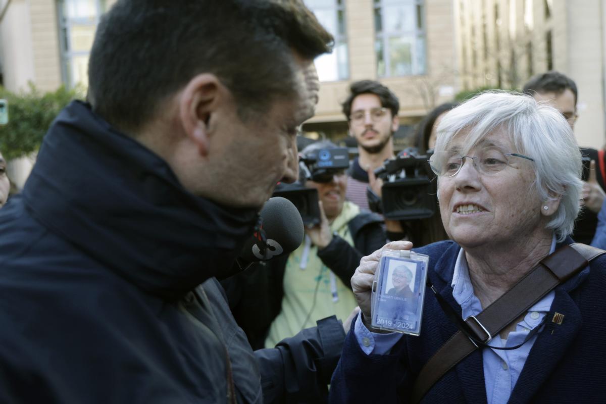 El retorno de Clara Ponsatí