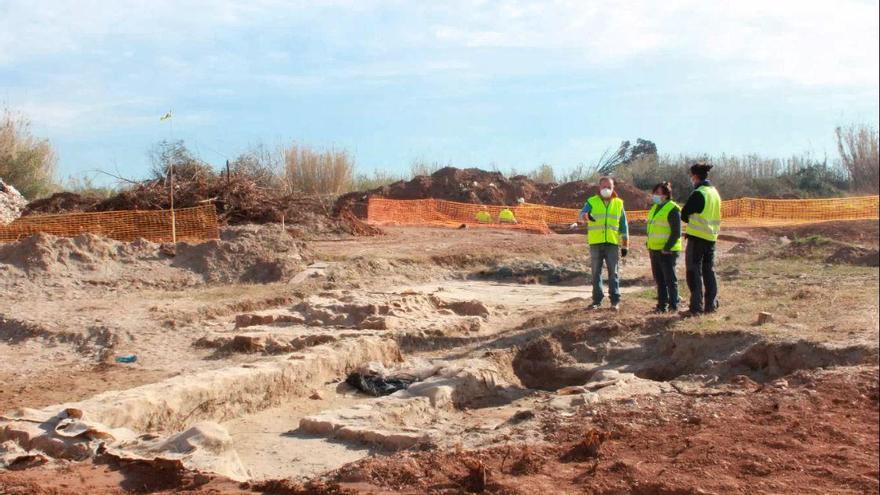 Burriana halla nuevos restos en el yacimiento de Golf Sant Gregori