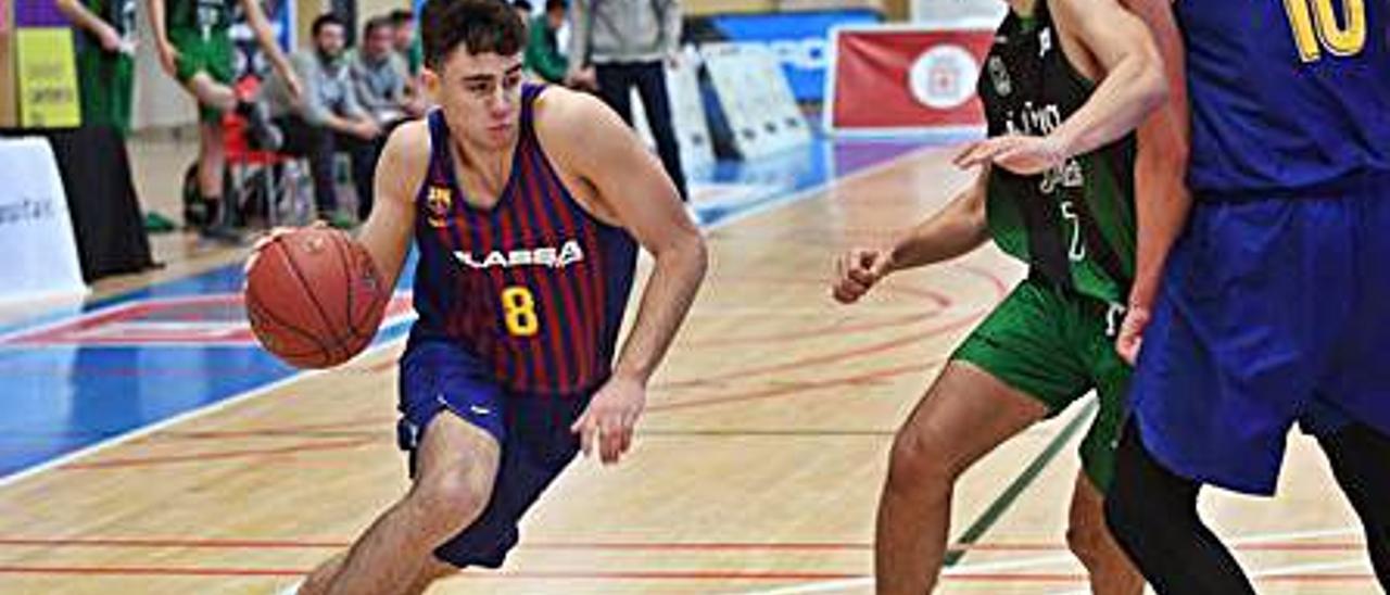 Pau Carreño con el Barça. | CBSA