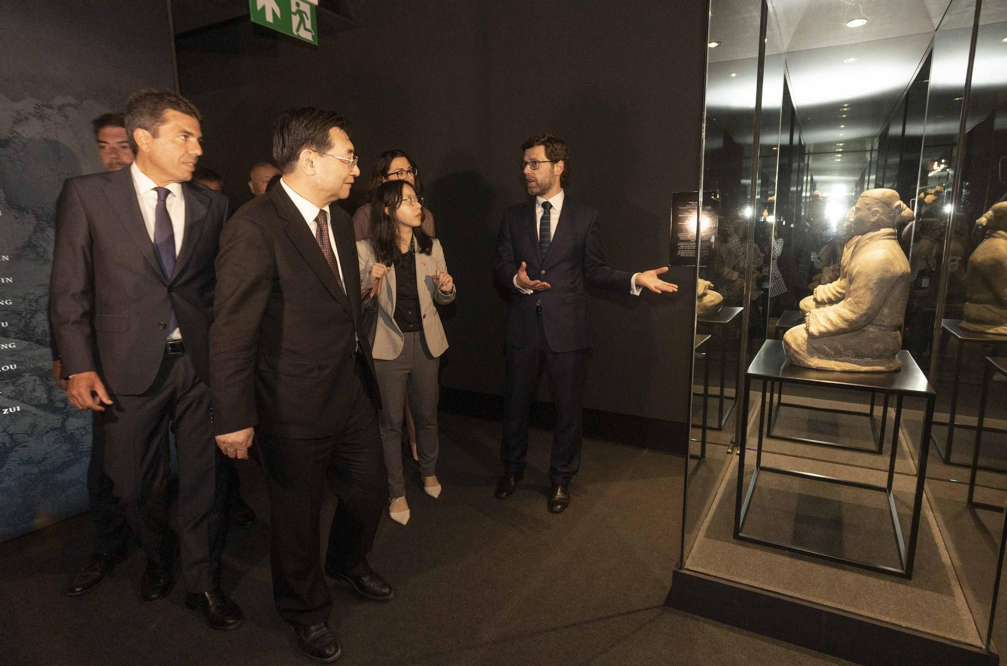 La inauguración de la exposición El legado de las dinastías Qin y Han. Los guerreros de Xian