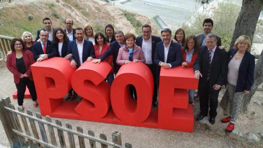 El PSOE presenta a sus candidatos para las elecciones